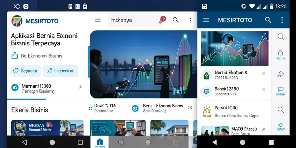 Tampilan antarmuka aplikasi MESIRTOTO yang menarik dan informatif.