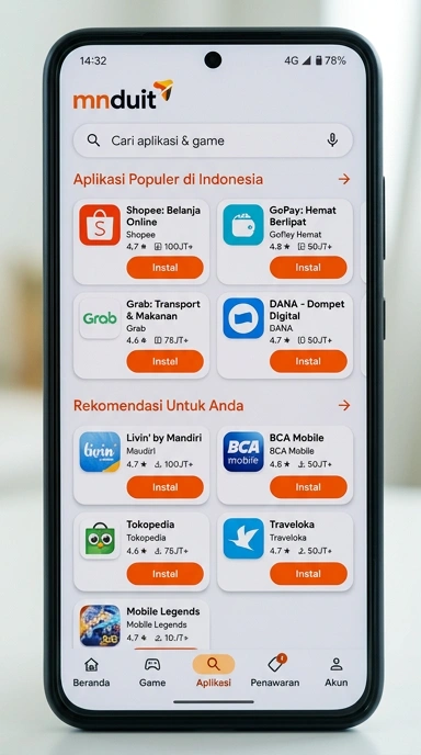 Katalog Aplikasi Populer di mnduit — Temukan Favoritmu